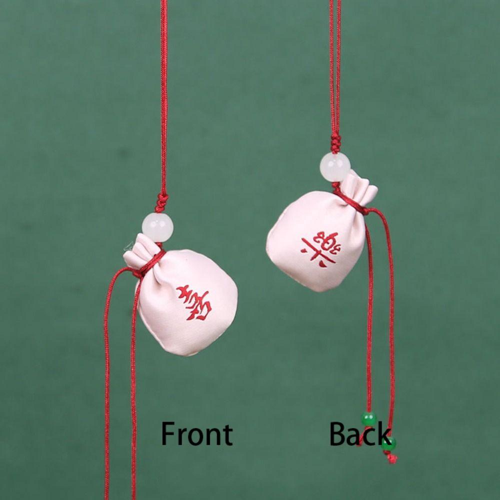 Printing Mini Cloth Sachet for Filled Fragrant Herbs Tassel Small Pouch Perfume Spice Bag  Girl