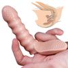 Couples Clitoral Vagina Finger G Spot Vibrator Stimulator Massager Finger Sleeve Adult Games Erotic Sex Toys For Women Men