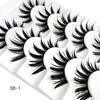 Craft Soft Band Thick Long Thai Eyelashes 3D Faux Mink Eyelashes Wispy Fluffy False Eyelashes
