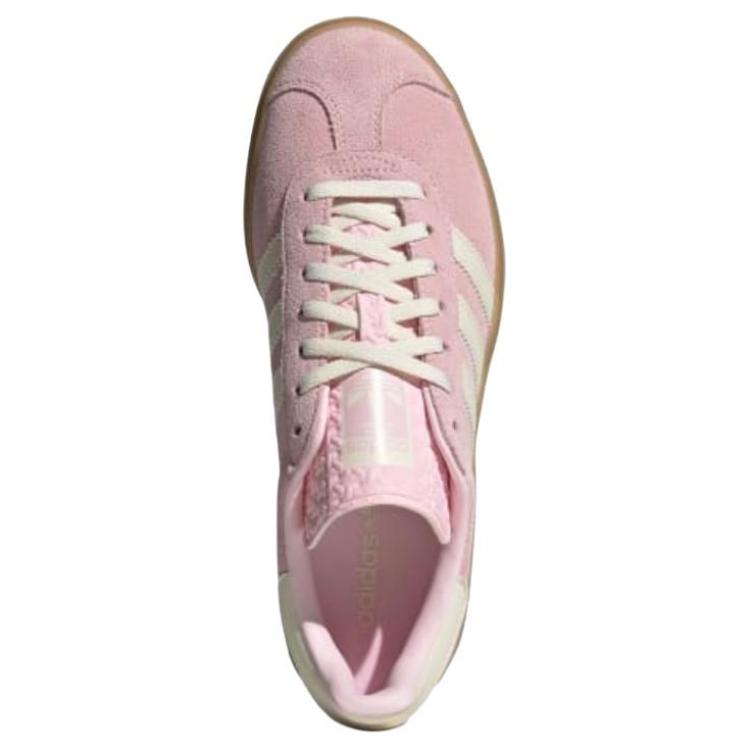 adidas Женские кроссовки Gazelle Bold Clear Pink Gum Cream-White Gold-Metallic JQ7777
