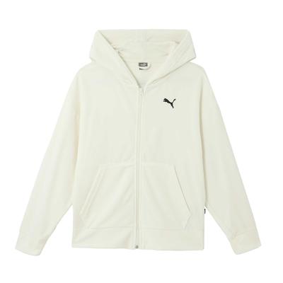 Однотонная, с вышитым логотипом, удобная, повседневная, свободная куртка, женские куртки, белая 688716-70