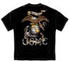 US Marine Corps, USMC Eagle & Anchor & Earth Badge Premium T-Shirt. Cotton Short Sleeve O-Neck Mens T Shirt New S-3XL
