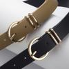 Twopiece Womens Fashionable Waist Belt Set With Eyecatching Needle Buckle Design For Modern Style