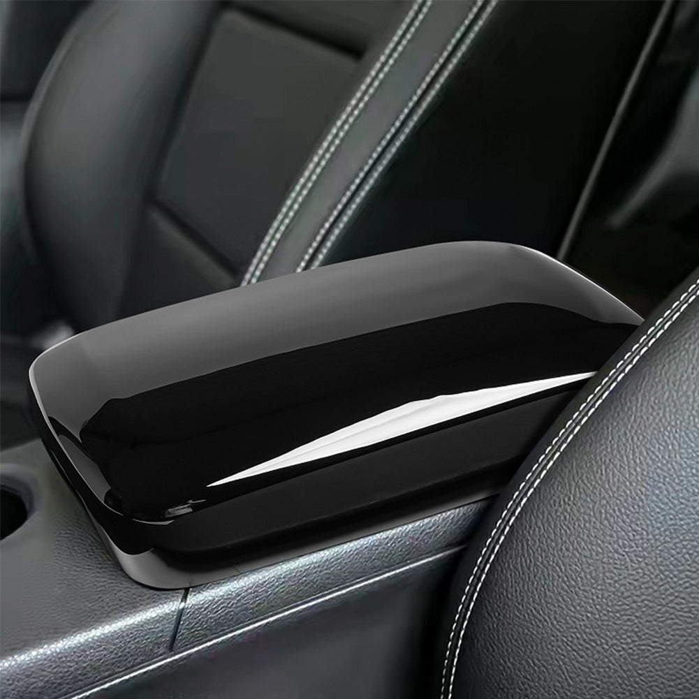 Центральный подлокотник автомобиля, панель переключателей, кнопка, крышка, аксессуары из углеродного волокна для Mercedes Benz GLA220 CLA200A180 B180