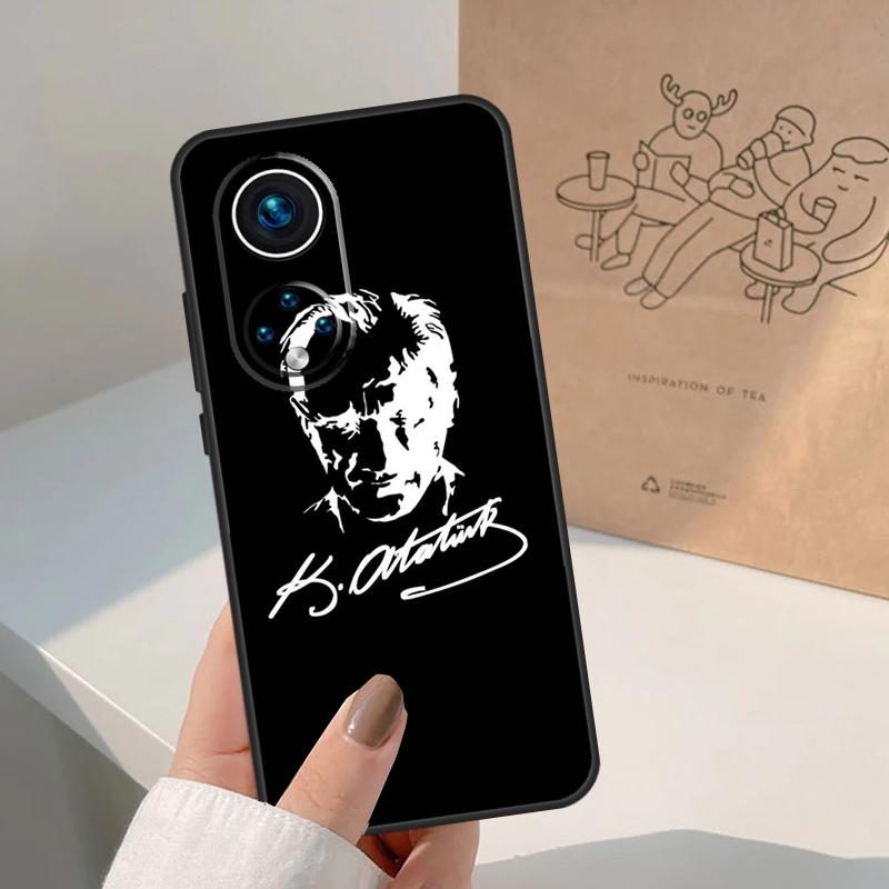 Турция Мустафа Кемаль Ататюрк Для Honor Magic 7 Lite 5 6 8 Pro Чехол Для Honor 400 200 90 70 50 X8c X8b X9a X9b X9c X9d Win