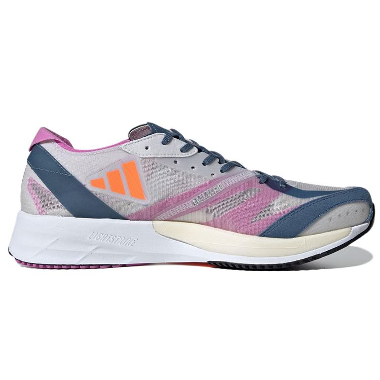 adidas Кроссовки унисекс Adizero Adios 7 Dash Grey Solar Orange Wonder-Steel GX6647