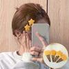 1/4Pcs Girls Cute Biscuit Hairpin Simple Cookie Shape Side Top Hair Clip Headdress Hair Ornament Hair Accessories