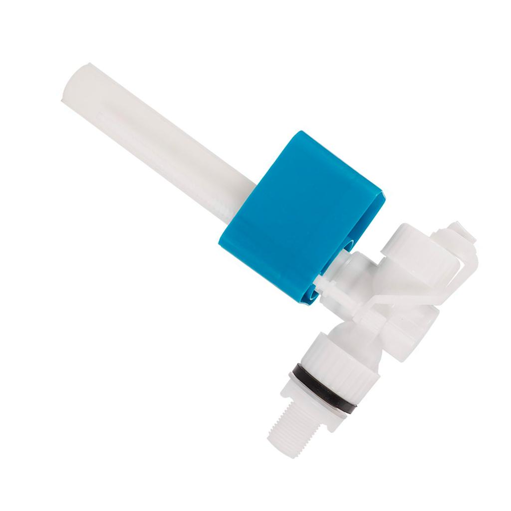 Абсолютно новый профессиональный боковой впускной клапан 1/2 дюйма для сливного бачка - латунный стержень(пластик)