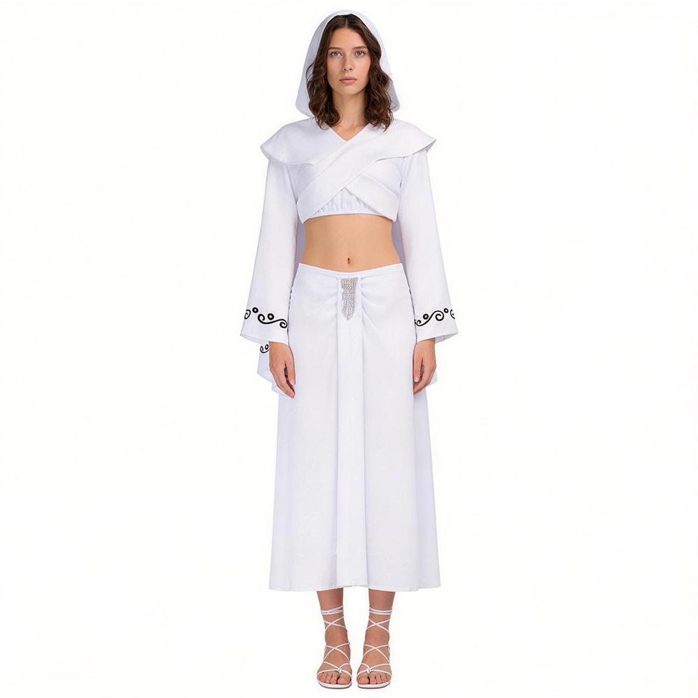 Swcos Suit Padmé Cosplay Suit Queen Amidala Halloween Show