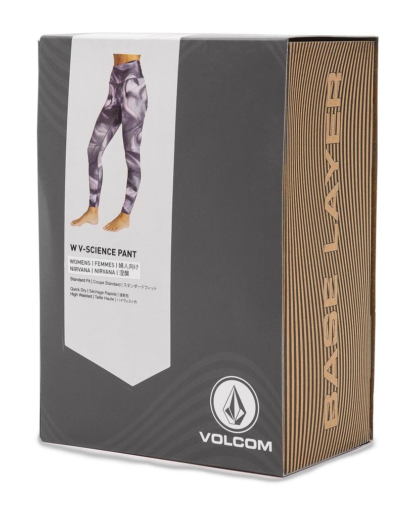 Женские термоштаны Volcom Inner Pants First W Snow NRV (Влагоотводящий, Быстросохнущий, Слой) [H2252502 / БРЮКИ V-SCIENCE]