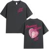 Rapper Omar Courtz Primera Musa 2025 Heart Graphic Tshirt Mens Clothing Hip Hop T Shirt Summer Top Oversized Tshirts Streetwear