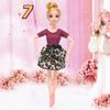 Одежда для куклы принцессы BJD, одежда для куклы Барби, платье, вечернее платье, повседневное платье, кукла 30 см