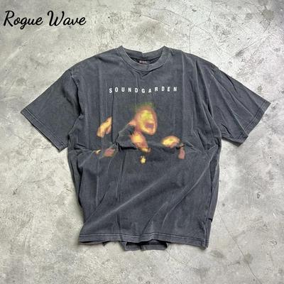 RogueWave Fashion Уличная одежда Винтажные футболки Графические принты Повседневная Свободная Оверсайз Хлопковая одежда Топы Футболка Для мужчин Унисекс