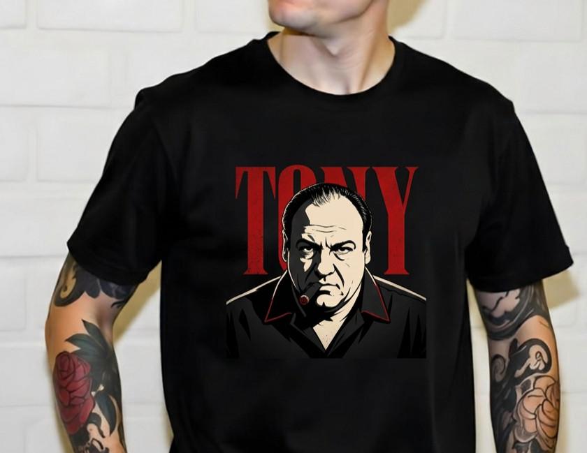 TONY SOPRANO CUSTOM DESIGN - T-Shirt Size S-5XL