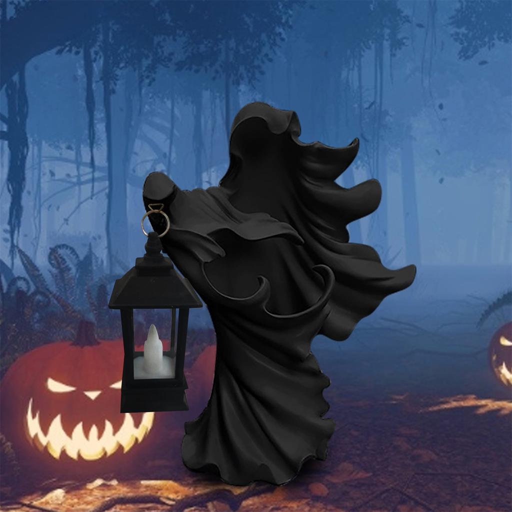 Безликая скульптура призрака Хэллоуин вурдалак украшение скульптуры из смолы