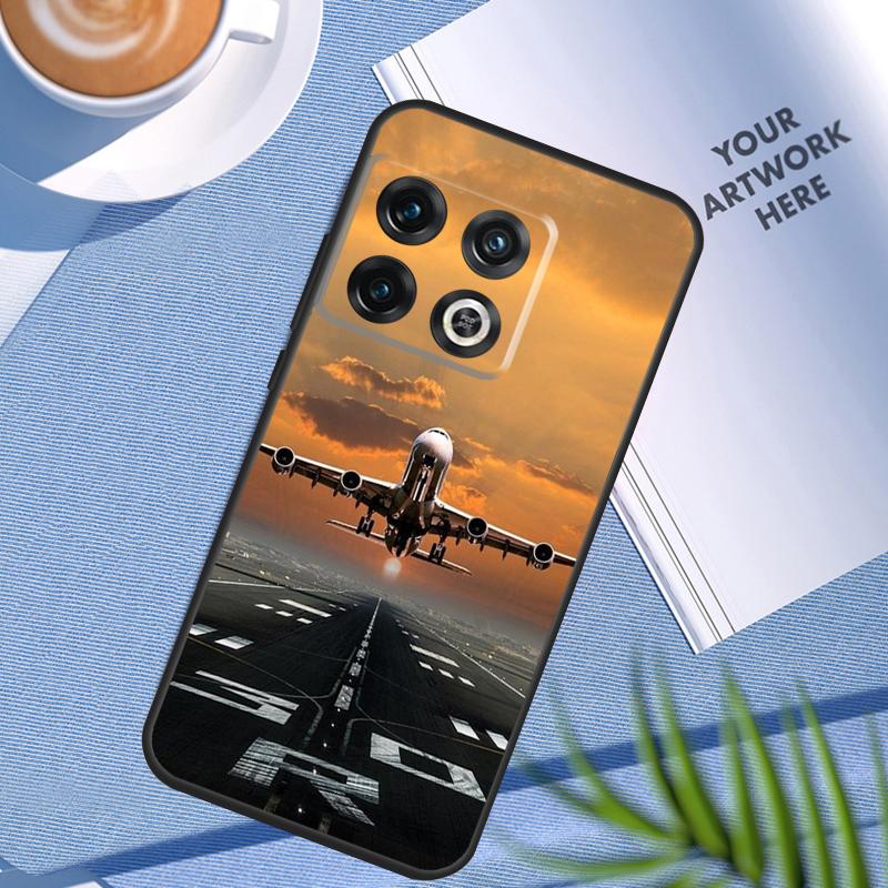Чехол-самолет для OnePlus 12R 10T 10R 9R 8T 12 11 9 10 Pro Nord CE 3 Lite 2 2T CE4 N10 N20 N30