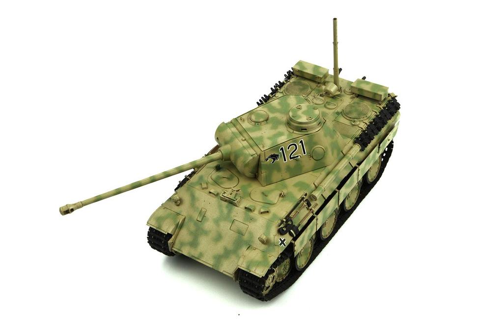 Mon Model Немецкий армейский средний танк Panther D Type Пластиковая модель 1/35 Sd.Kfz.171 MTS-038