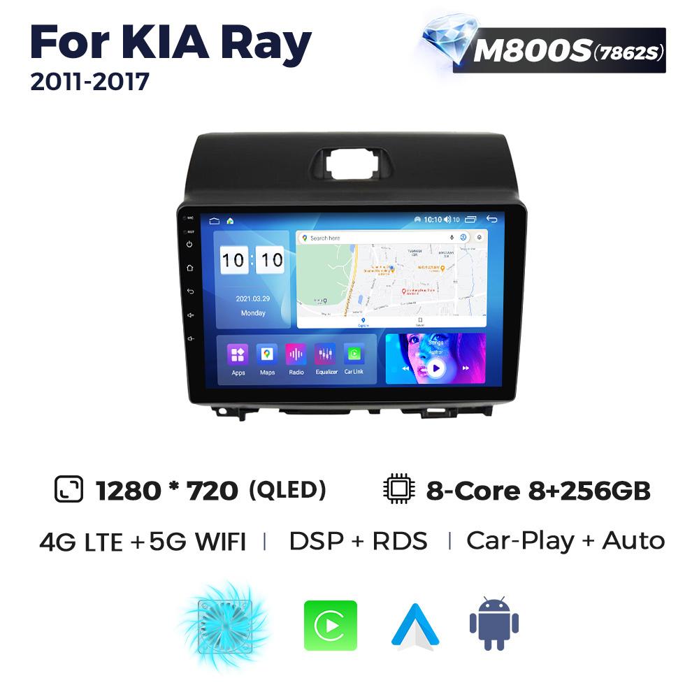 Navifly 7862S Android All In One Car Intelligent Systems для KIA Ray 2011-2017 Мультимедийный проигрыватель GPS BT Carplay Auto Stereo 2Din