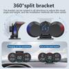 G17 Car HUD GPS+Beidou Chip Head Up Display LCD спидометр уклономер пройденное расстояние компас сигнализация превышения скорости для всех автомобилей