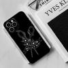 Hair Stylist Hairdresser Case For iPhone 17 Air 15 14 13 12 11 16 Pro Max Mini 16 15 Plus 16e Funda Silicone Cover
