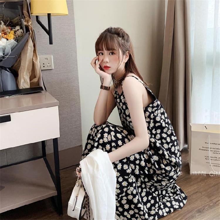 Daisy Floral Fairy Slim Suspender Dress