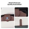 hijk1 Car Sun Visor Glasses Case Sunglasses Holder For VW Golf Amarok T5 Phaeton GTI Teramont Tiguan Car Interior Accessories keychain