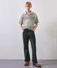 LMOOD Holiday Pk Half Knit Short Sleeve Shirt Natural Beige