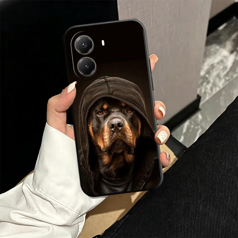 Rottweiler Dog Soft Phone Case for Xiaomi Poco X5 X6 X7 X8 Pro Max X3 F7 F8 Ultra M8 M7 M6 M5 Redmi 15 15C 14C 13C 12C X4 F6