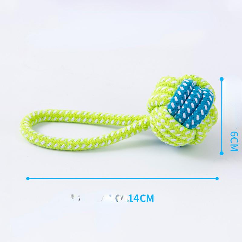Жевательная игрушка для собак, устойчивая к укусам, веревочный узел, 7 шт., большие собаки для снятия скуки, шлифовка и чистка зубов, принадлежности для дрессировки домашних животных