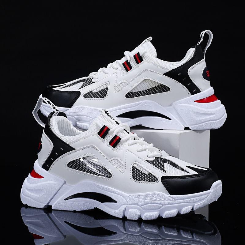 Men's Shoes Spring and Autumn Men's Fashion Trend Breathable Platform Sports Casual Shoes Running Shoes