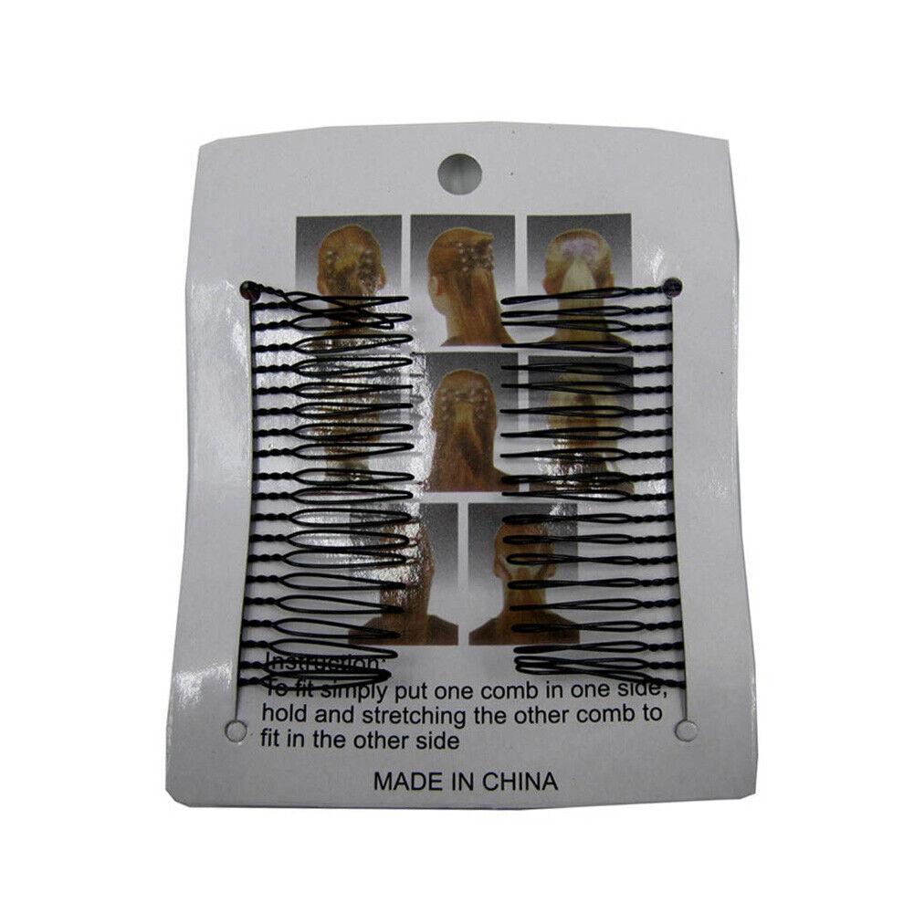 Женские волшебные эластичные двойные бусины для волос, легкая эластичная расческа для волос, заколки для волос