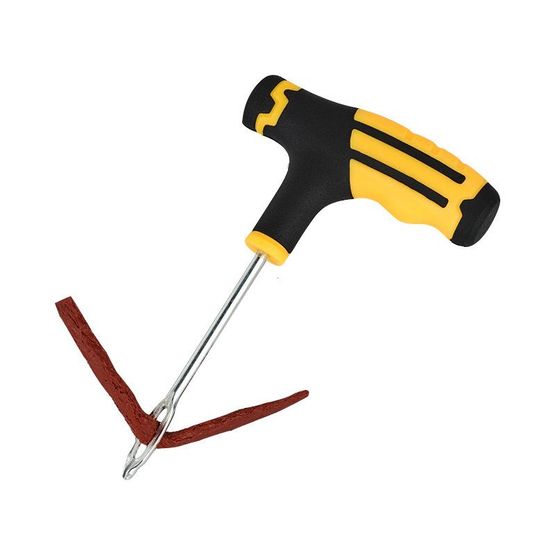 Новый комплект для ремонта автомобильных шин Инструменты для устранения проколов Аварийная ситуация при проколе шин для универсальных полосок для шин Набор инструментов для ремонта клея для перемешивания