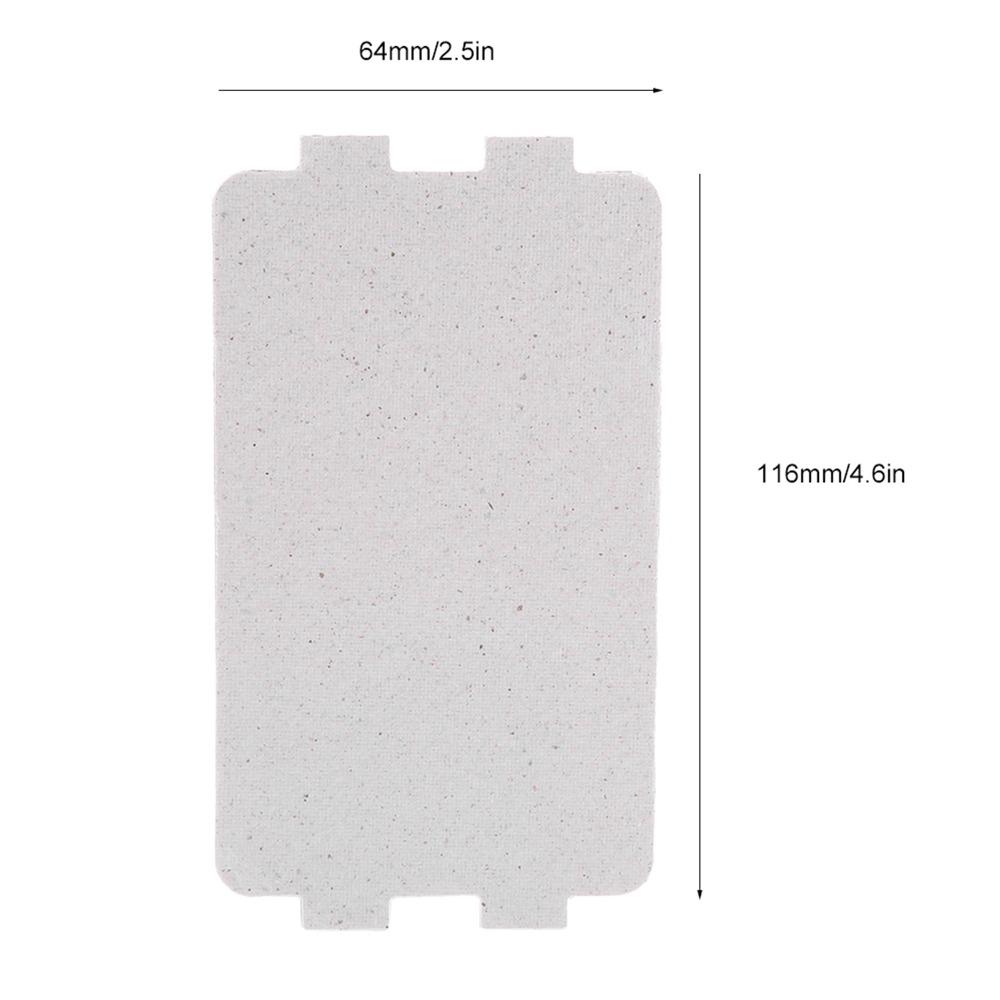 5Pcs Oil Proof Microwave Accessory Insulation Insulation Sheet Mica Plate Daily Replacement