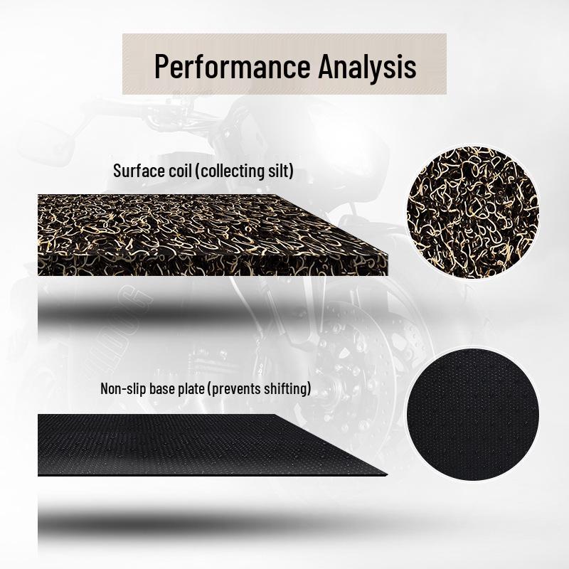 Taiyu Shangling Silk Ring Motorcycle Waterproof Foot Mat