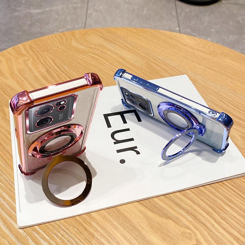 6D Shockproof Holder Ring Glitter Phone Case For Google Pixel 10 9 8 7 Pro Google Pixel 7 8 9 10 Pro XL 7A 8A 9A 5G Soft Cover