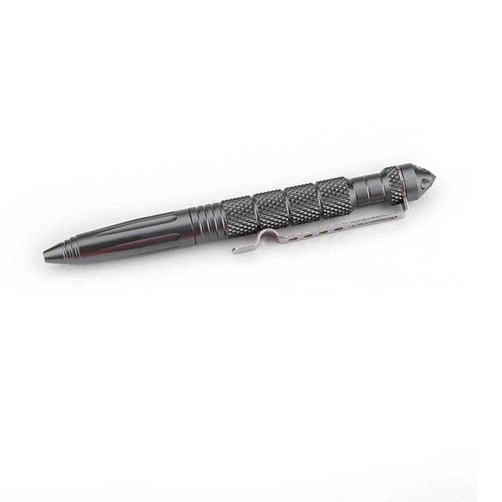 Multifunctional Tactical Pen High Quality Steel Anti Skid Gel Pen Portable Self Defense Pen Aluminum Glass Breaker Survival Tool