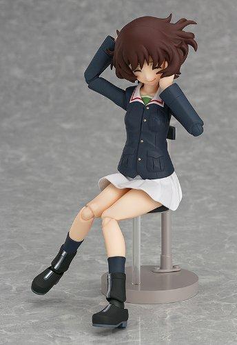 Figma Girls Panzer Юкари Акияма окрашены подвижные и (немасштабная фигурка из АБС и ПВХ)