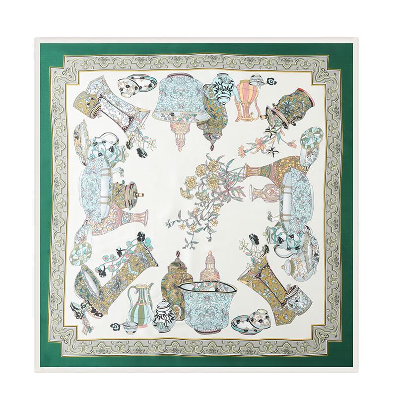 Vivian Silk Scarf & Tri-fold Umbrella Set