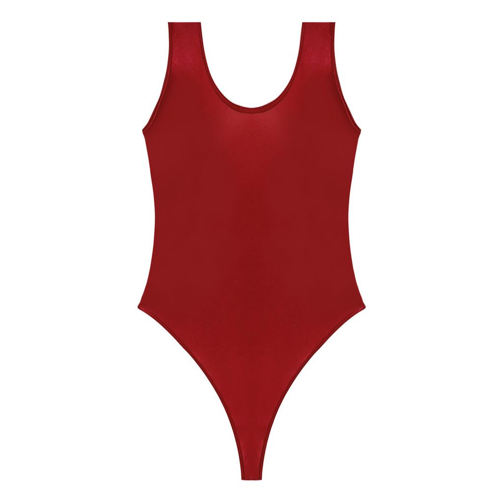 Женские цельные блестящие купальники без рукавов с высоким вырезом для йоги, спорта, фитнеса, плавания