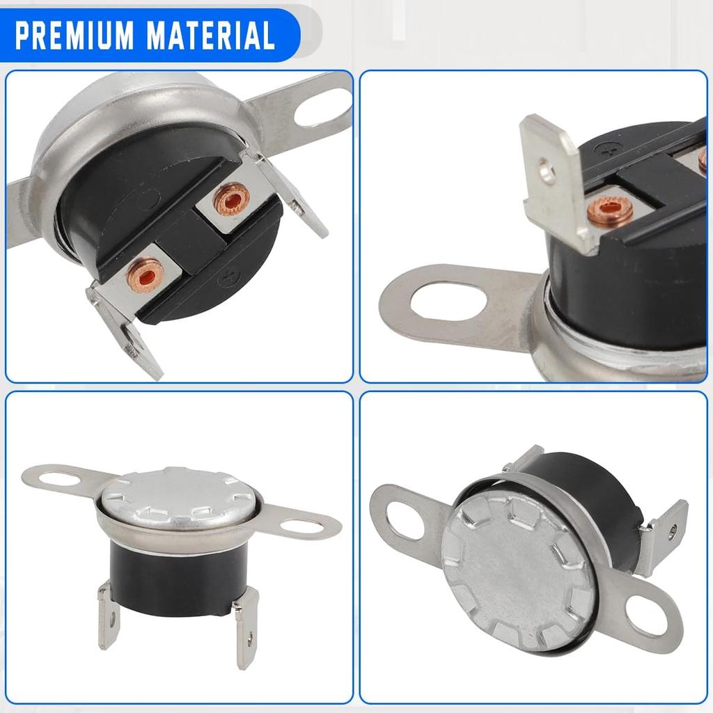 KSD-120LC Microwave Thermal Fuse Replacement for GE Microwaves for WB27X1127 120℃ Normally Closed