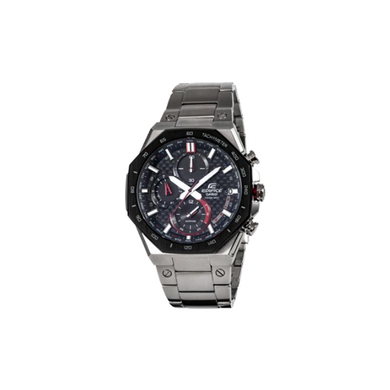 Casio EDIFICE series luxury sports car design theme octagonal bezel six rounds radio wave waterproof business quartz movement stainless EQW-A2100