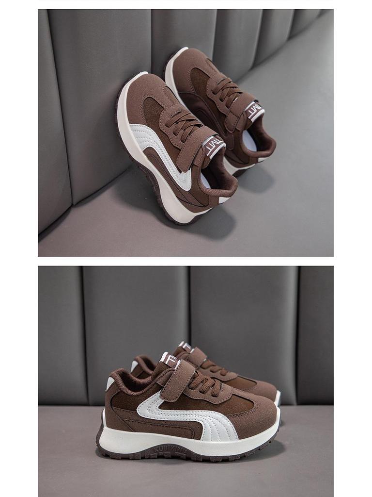 Детские модные кроссовки Весна & Осень 2026: Повседневная беговая обувь для мальчиков и девочек