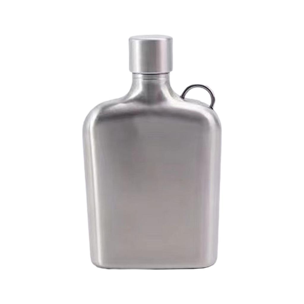 Square Pocket Beer Container 5oz Stainless Steel Hip Flask Whiskey Wine Pots Small Whiskey Bottle Liquor Accessories