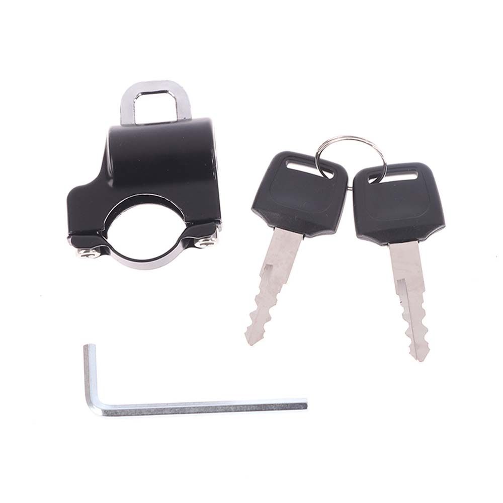 22-26mm Anti-theft Motorbike Helmet Hook Handlebar Lock Motorcycle Helmet Lock
