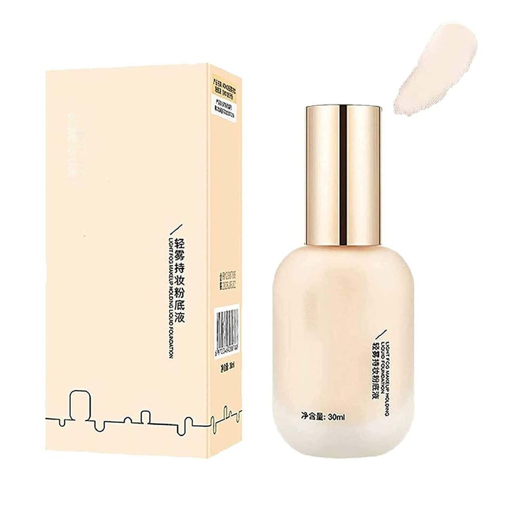 30ml Moisturising Waterproof And Lightweight Durable Foundation Light Fog Makeup Holding 24 Hour Oil Control Makeup Foundation For All Skin Types