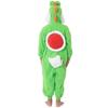 SAZAC Character Fleece Kigurumi Super Mario Yoshi for Children 130cm