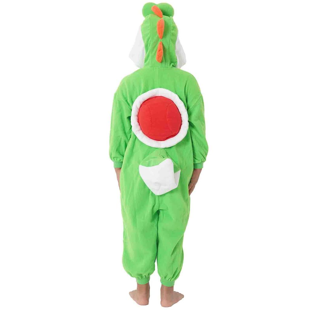 SAZAC Character Fleece Kigurumi Super Mario Yoshi for Children 130cm