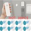 Magnetic Hook Magnet Ring Wall-mounted Hooks Remote Control Hanger Invisible Holder Home and Decoration Aimant Organization