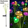Garden Landscape Lights, Outdoor Jellyfish Solar Lights, All-Weather Construction Of Courtyard Festival Atmosphere Lights