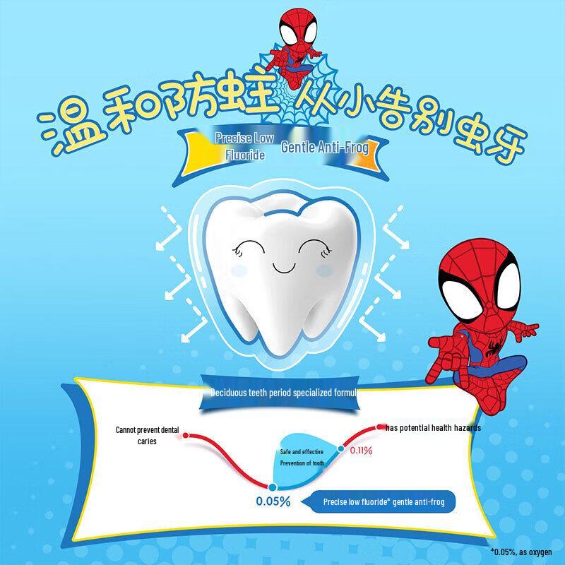 Crest Kids Toothpaste Dual Pack (Spider-Man & Frozen)